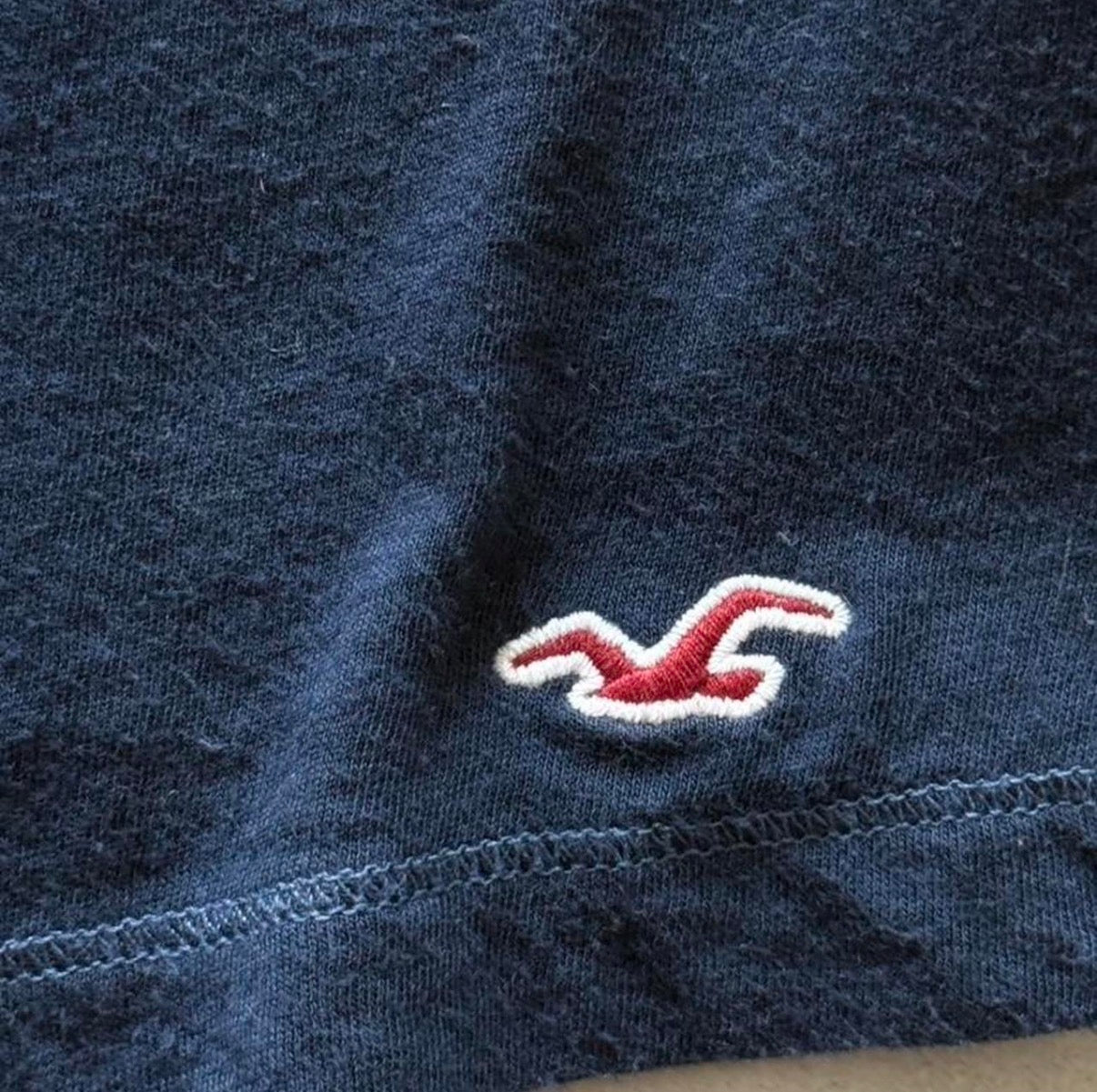 Navy Beaded Tube Top