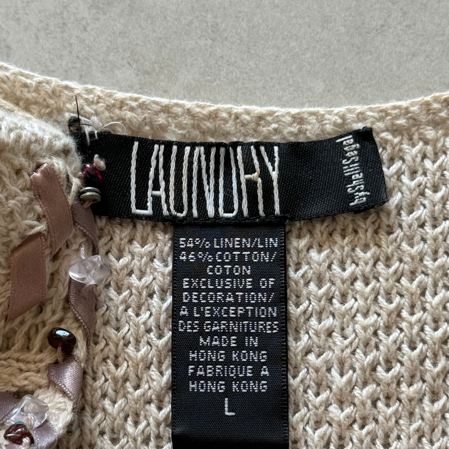 Embellished Knit Tank