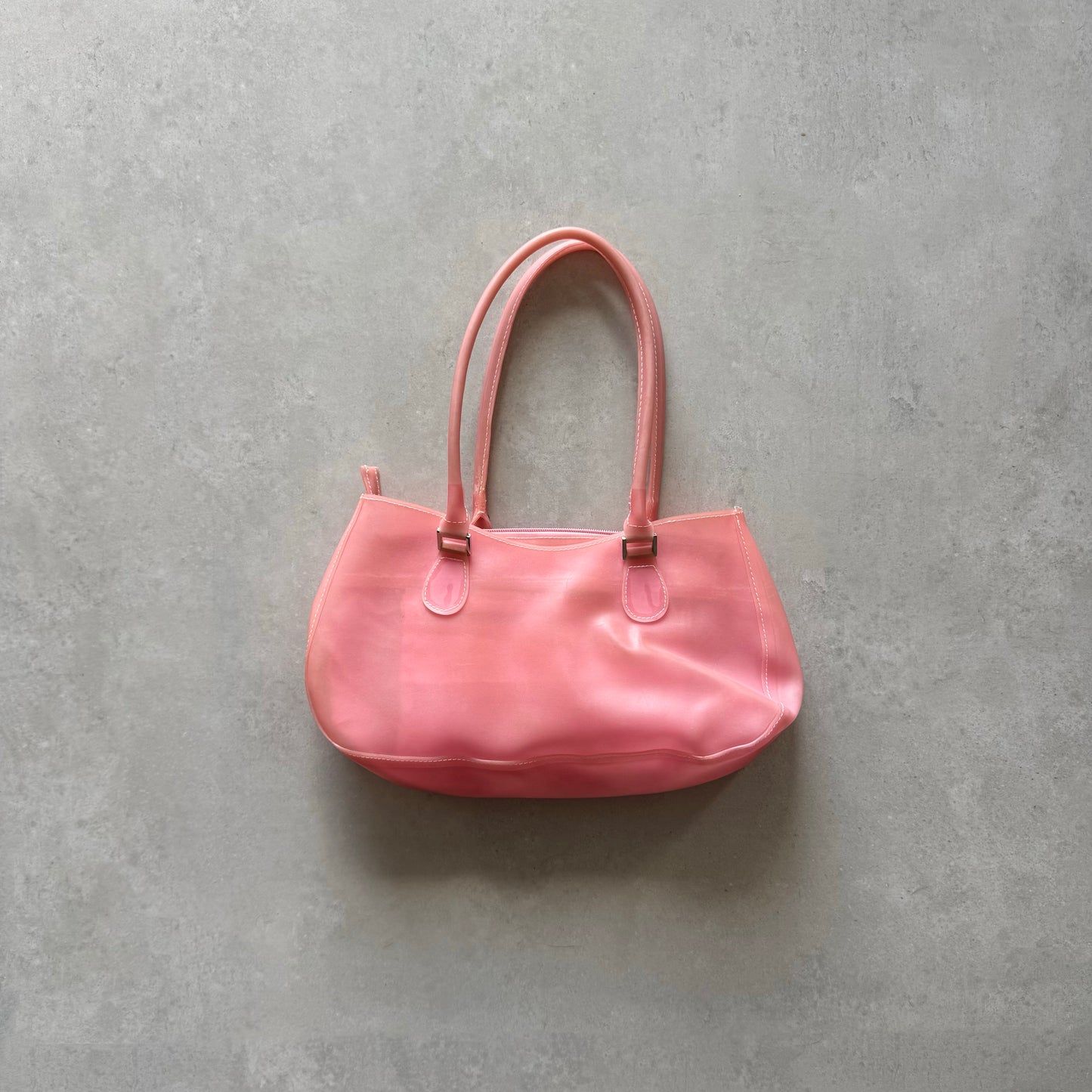 Frosted "d" Jelly Shoulder Bag