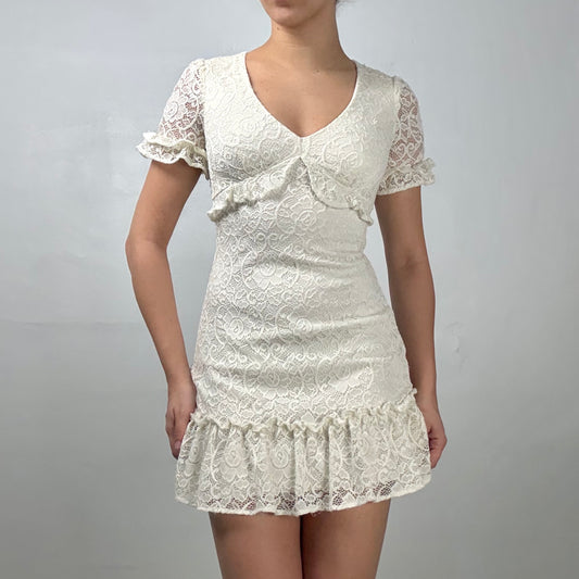 Ruffle Bodycon Mini Dress