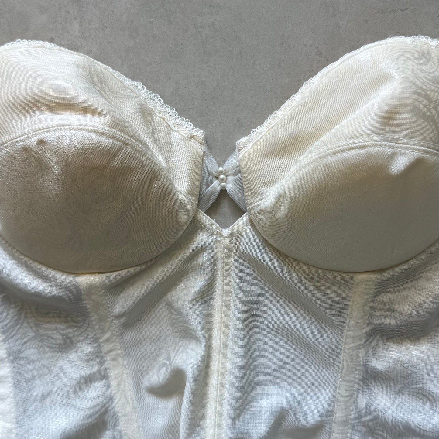 Jacquard Bustier Top