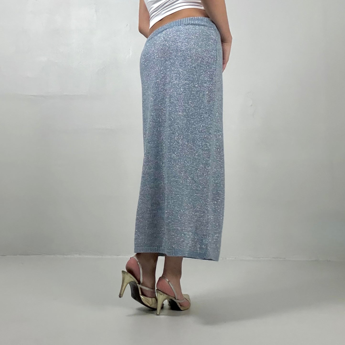 Sparkle Knit Maxi Skirt