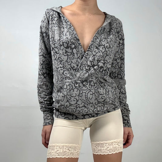 Gothic Print Ballerina Hoodie