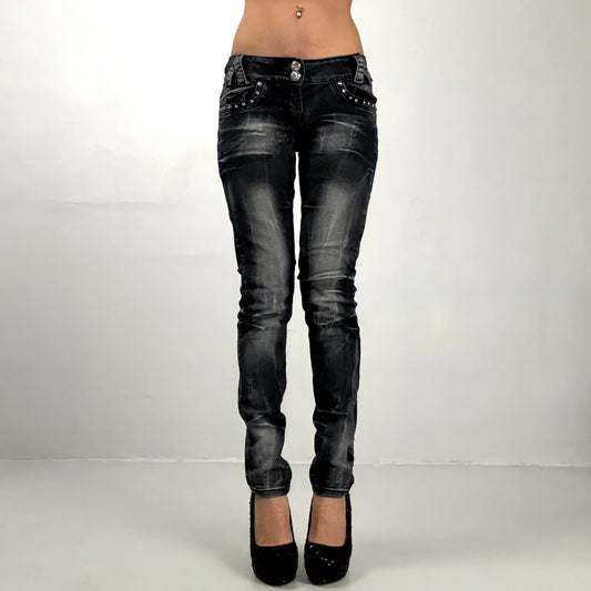 Crystal Studded Skinny Jeans
