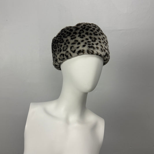 Leopard Faux Fur Winter Hat