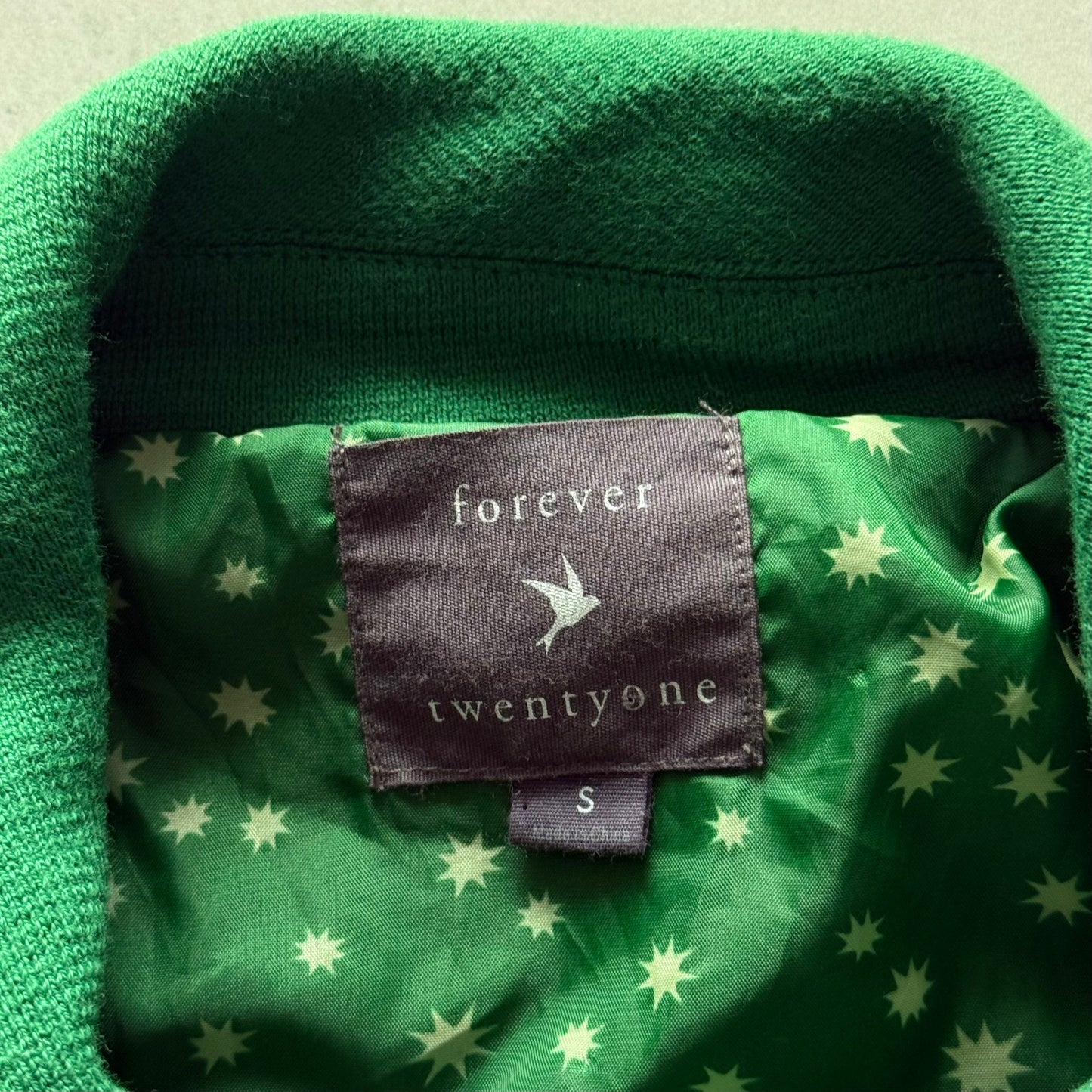 Green Pleated Mini Peacoat