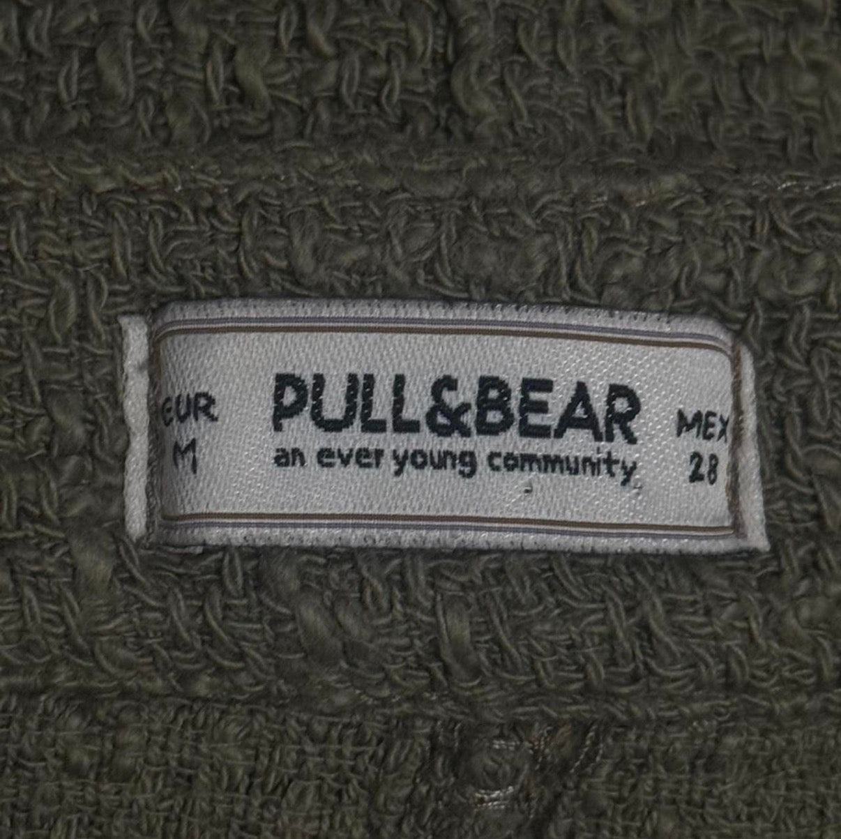 Textured Zipper Mini Skirt