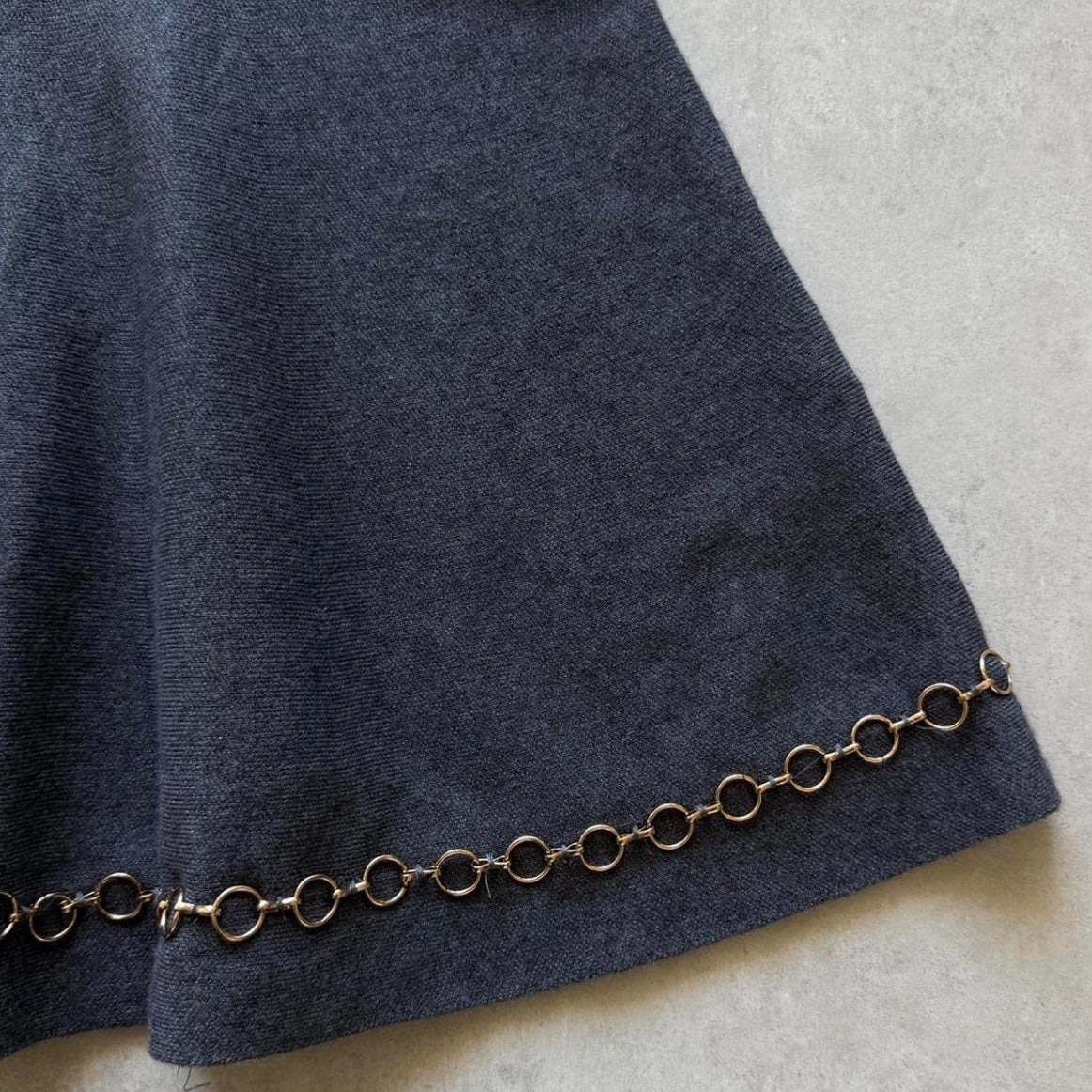 Chained Mini Skirt