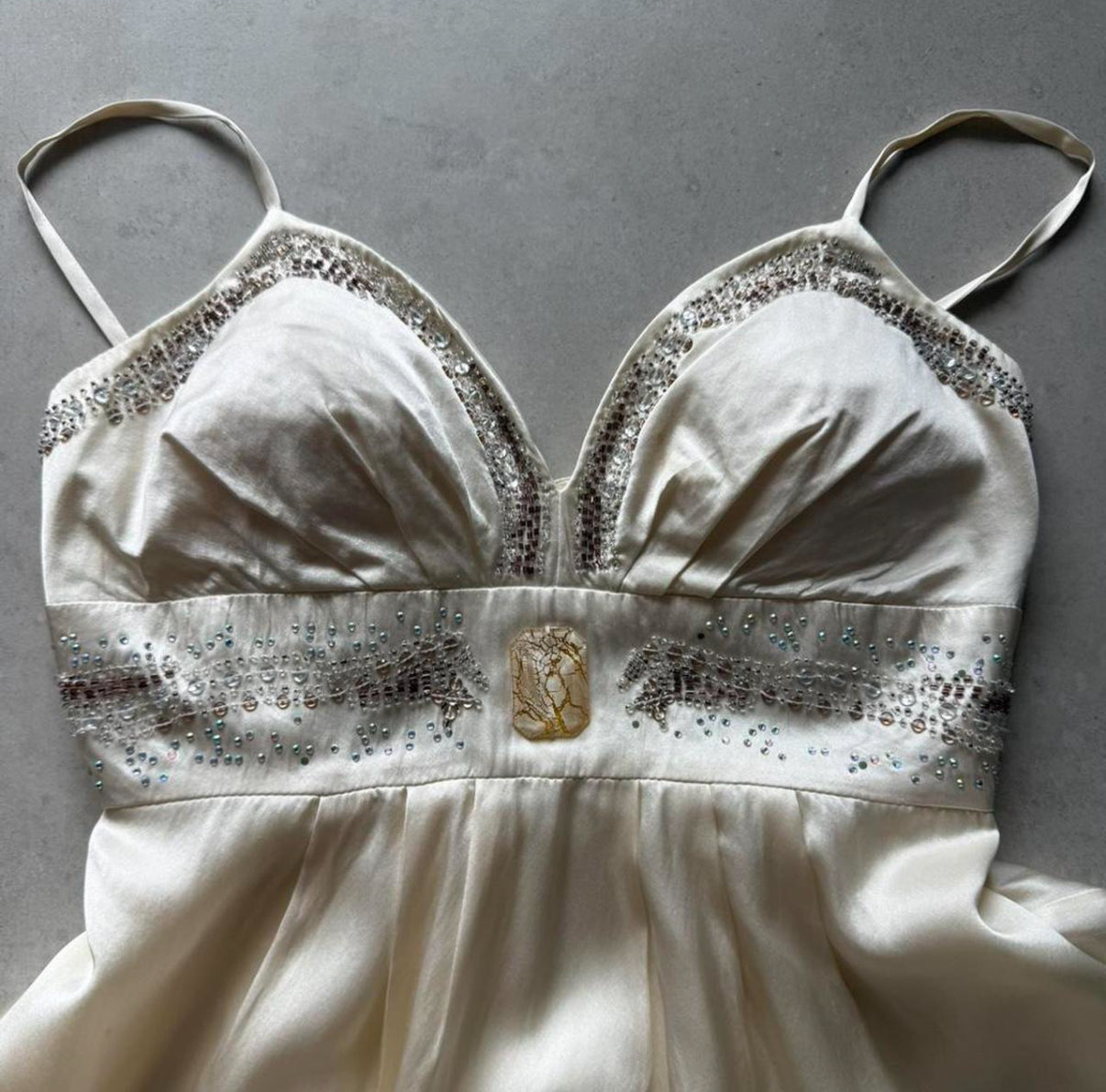 Beaded Empire Waist Dress