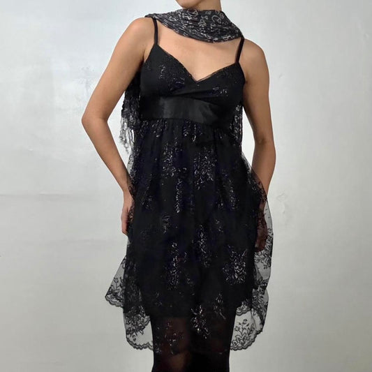 Tulle Lace Babydoll Dress