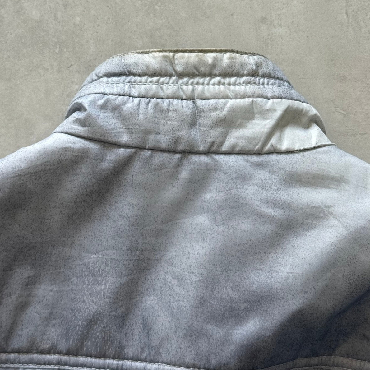 Silver Grey Puffer Jacket