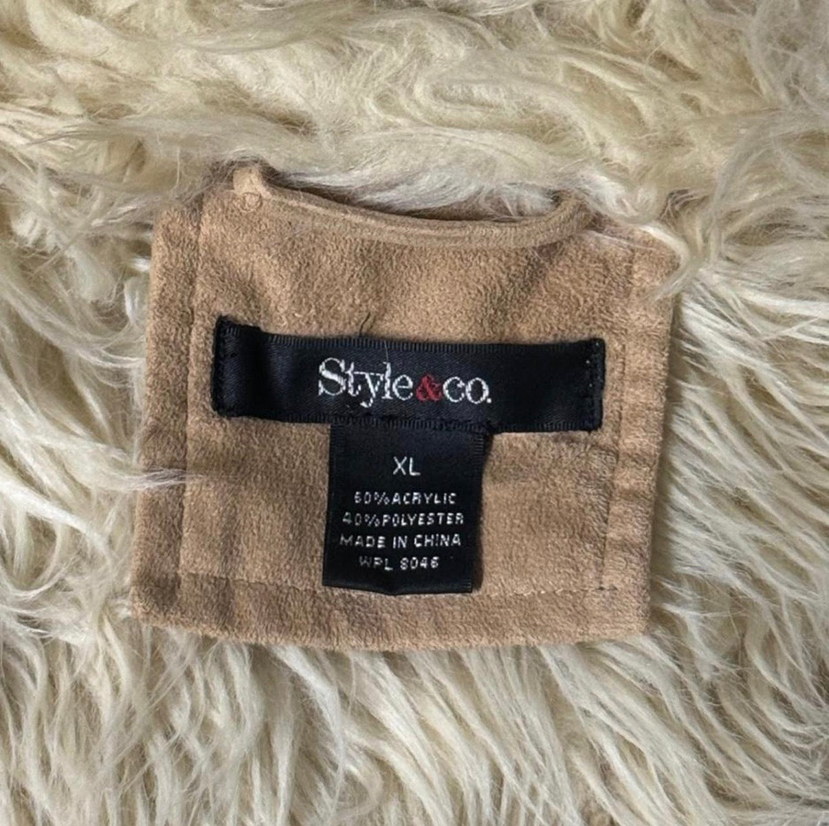 Faux Suede Toggle Coat