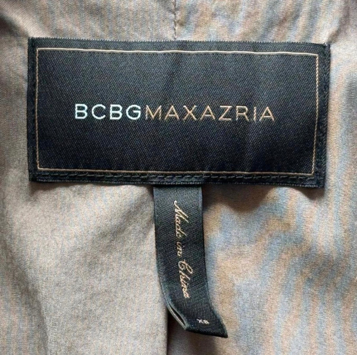 BCBG Cropped Linen Blazer